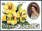 11-04 Niue Dienstmarken MI 18 postfris, Postzegels en Munten, Ophalen of Verzenden, Postfris