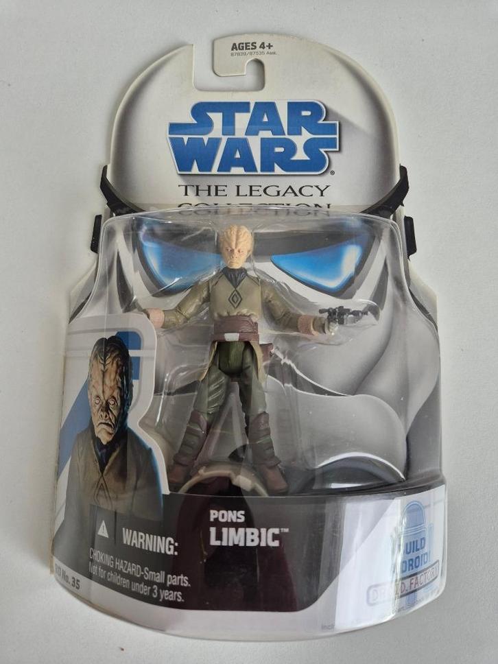 Star Wars TLC Blue BD35 Pons Limbic Brainiac Cantina Patron, Verzamelen, Star Wars, Nieuw, Actiefiguurtje, Ophalen of Verzenden