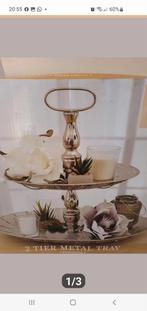 Nieuwe 2-laags metalen etagère, Ophalen of Verzenden, Nieuw