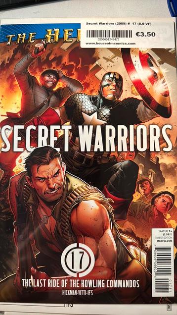 24 *  Secret Warriors, Marvel 2004, Bendis & Hickman beschikbaar voor biedingen