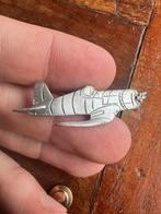 WO2 Amerikaans F4 Corsair vliegtuig speld war effort, Amerika, Verzenden, Embleem of Badge