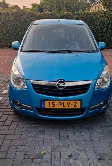 Opel Agila 1.0 12V 2011 Blauw beschikbaar voor biedingen