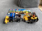 Lego 60152 straatveger en bulldozer, Kinderen en Baby's, Speelgoed | Duplo en Lego, Ophalen of Verzenden, Zo goed als nieuw