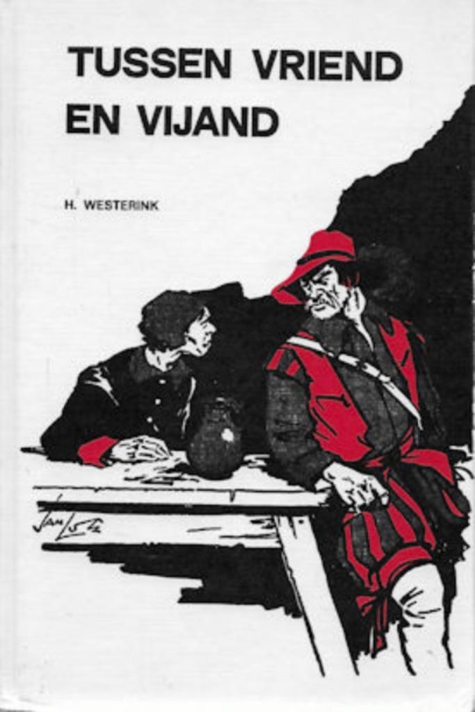 H. Westerink: Tussen vriend en vijand, Boeken, Kinderboeken | Jeugd | 10 tot 12 jaar, Zo goed als nieuw, Ophalen of Verzenden
