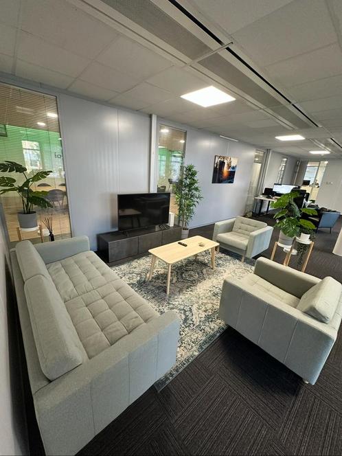 Landskrona 3-zits + 2x fauteuil VRIJWEL ONGEBRUIKT! WEG=WEG!, Huis en Inrichting, Banken | Complete zithoeken, Zo goed als nieuw