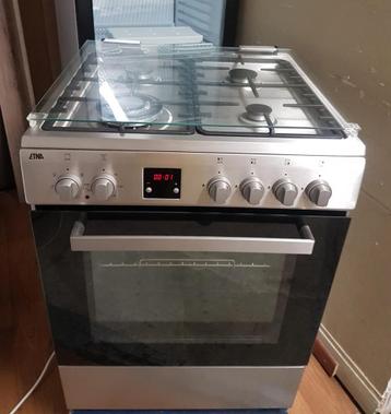 Etna rvs gasfornuis wok hete lucht grill top staat beschikbaar voor biedingen