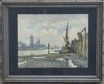 Thames River London.  Litho. Ca 20/30. 58/47 cm., Ophalen