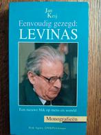 J. Keij - Eenvoudig gezegd: Levinas, Boeken, Ophalen of Verzenden, Gelezen, J. Keij