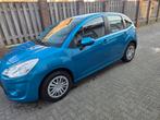 Citroën C3 1.4 I 2010 Blauw, Voorwielaandrijving, 1005 kg, Stof, Zwart