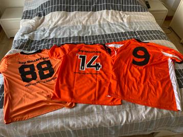 3 Oranje T-shirts NL Elftal - Maat L beschikbaar voor biedingen