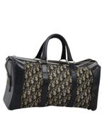 Christian Dior trotter canvas boston bag navy silver, Ophalen of Verzenden