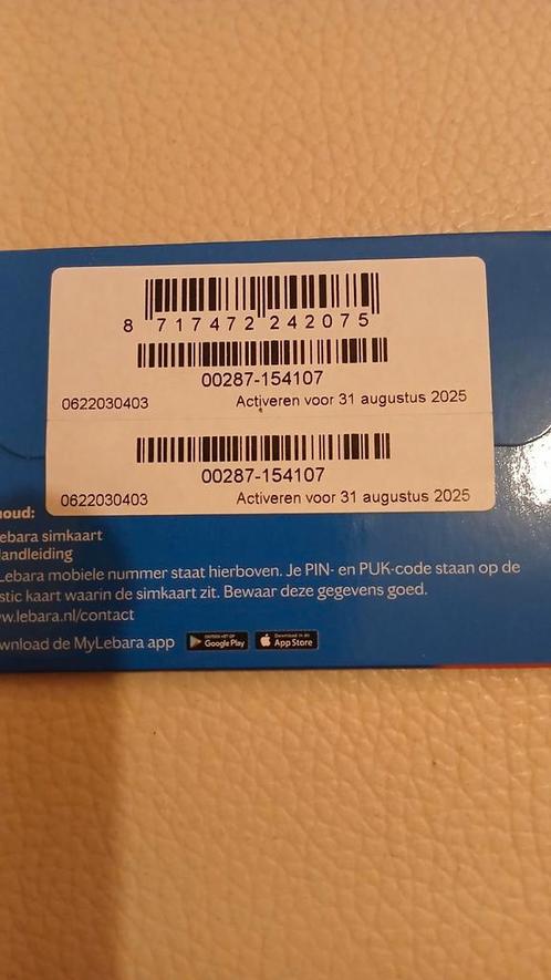MOOI NUMMER 06-22-03-04-03, Telecommunicatie, Prepaidkaarten en Simkaarten, Nieuw, KPN, Ophalen of Verzenden
