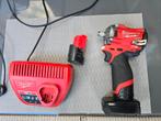 Milwaukee M12 FIWF12, Doe-het-zelf en Verbouw, Gereedschap | Boormachines, Ophalen, Variabele snelheid, Boor- en Schroefmachine