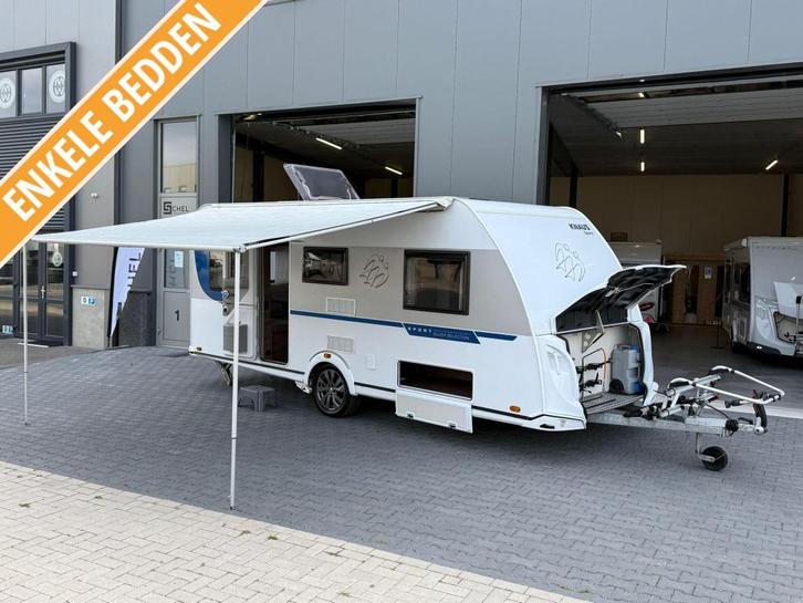 Knaus Sport Silver Selection 500 EU:MOVER, GAR.,LUIFEL,F-REK, Caravans en Kamperen, Caravans, Bedrijf, tot en met 4, 1000 - 1250 kg
