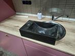 Fontein wasbak, Huis en Inrichting, Badkamer | Badkamermeubels, Ophalen, Minder dan 50 cm, Zo goed als nieuw, Minder dan 100 cm