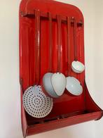 Lepel rek emaille, Antiek en Kunst, Antiek | Emaille, Ophalen of Verzenden