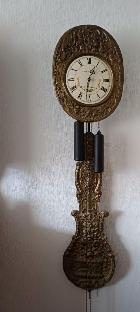 Antieke Louis Jaccard St. Etienne Pendule, Antiek en Kunst, Antiek | Klokken, Ophalen