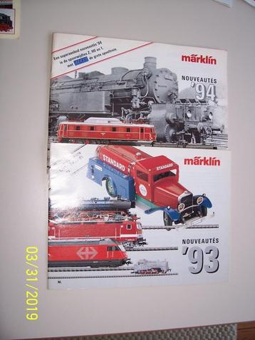 folders modeltreinen beschikbaar voor biedingen