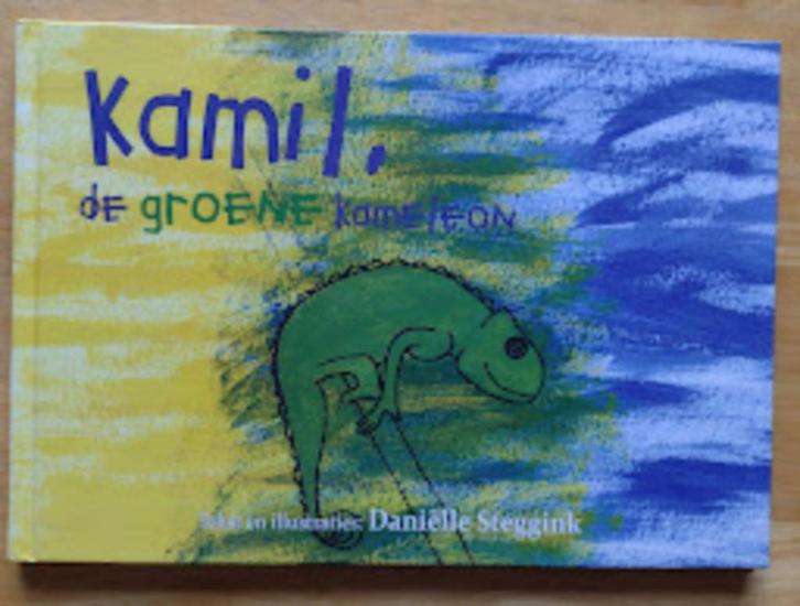 Kamil, de groene kameleon - Danielle Steggink, Boeken, Kinderboeken | Jeugd | onder 10 jaar, Zo goed als nieuw, Ophalen of Verzenden