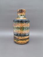 Vintage West Germany vaas Karlsruhe Majolica G-133, Ophalen of Verzenden