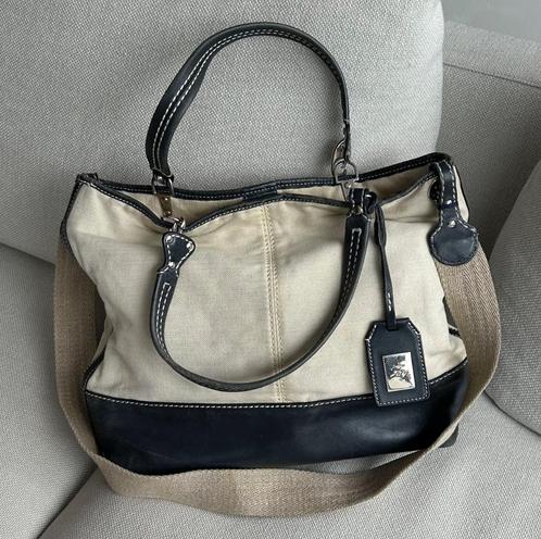 FAY: vintage dames hand/schoudertas Italië, Sieraden, Tassen en Uiterlijk, Tassen | Damestassen, Gebruikt, Overige typen, Beige