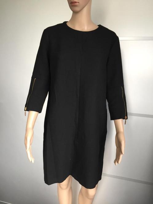 C197 ZARA: zwart jurkje jurk Maat M=38/40 sweatjurk sweat, Kleding | Dames, Jurken, Zo goed als nieuw, Maat 38/40 (M), Zwart, Boven de knie