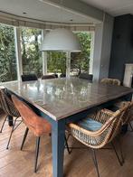 Eettafel vierkant 160x160, Huis en Inrichting, Tafels | Eettafels, Ophalen, 150 tot 200 cm, Vierkant, Zo goed als nieuw