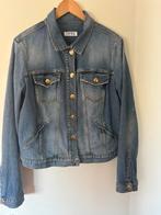 Pinke spijkerjas, Ophalen of Verzenden, Zo goed als nieuw, Maat 46/48 (XL) of groter, Blauw