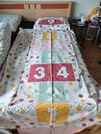 Hinkelbaan,regenboog,kroontjes,vossen beddengoed 140x200, Ophalen, Eenpersoons, Wit, Dekbedovertrek