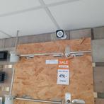 UITVERKOOP! Handdoekrek + Toiletrolhouder, Chroom, Koplar, Huis en Inrichting, Woonaccessoires | Overige, Ophalen of Verzenden