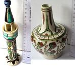 Turkse vaas, antieke vazen, keramische minaret, vintage item, Antiek en Kunst, Antiek | Keramiek en Aardewerk, Ophalen of Verzenden