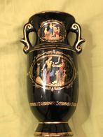 Vintage amfora/ vaas met Oud- Griekse taferelen, Ophalen of Verzenden