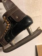 Weinig gebruikt vintage heren schaatsen leuk  maat 42 leer, Sport en Fitness, Schaatsen, Ophalen of Verzenden, Gebruikt, Kunstschaatsen