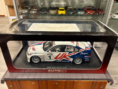 1:18 Autoart BMW 320i WTCC inc doos, Hobby en Vrije tijd, Modelauto's | 1:18, Gebruikt, Auto, Autoart, Ophalen of Verzenden