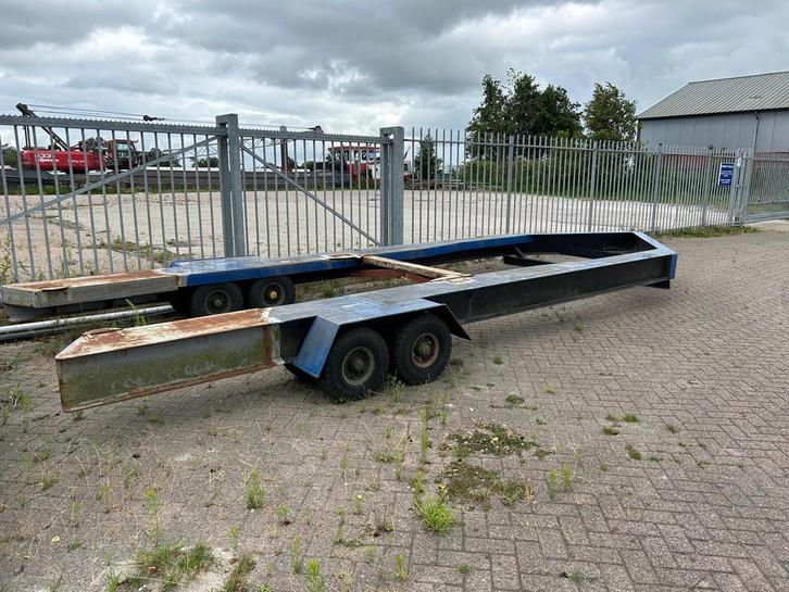 Stallingstrailer - Botenkar - Platbodem, Houseboat & Bokken, Watersport en Boten, Boottrailers, Gebruikt, Overige typen, Ophalen