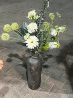 Plukboeket veldboeket wit nr 7 kunstbloem zijde bloemen, Ophalen of Verzenden, Zo goed als nieuw