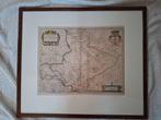 Otiginele oud handgekleurde gravure GELDERLAND uit 1640, Verzenden