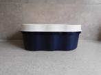 Tupperware Preludio Broodbox 39x27x15 cm. Indigo, Huis en Inrichting, Keuken | Tupperware, Ophalen of Verzenden, Zo goed als nieuw