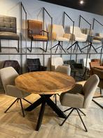 LEEGVERKOOP RONDE MANGO TAFELS LAAGSTE PRIJS VAN NEDERLAND !, Huis en Inrichting, Stoelen, Ophalen, Overige kleuren, Nieuw, Modern