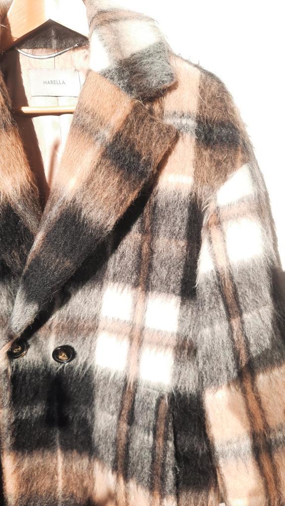 oversized model alpacamix jas Marella, 34, zgan. Max Mara, Kleding | Dames, Jassen | Winter, Zo goed als nieuw, Maat 34 (XS) of kleiner