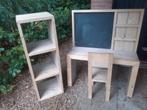 Te koop kinderspeelmeubel steigerhout, Ophalen, Zo goed als nieuw, Tafel(s)
