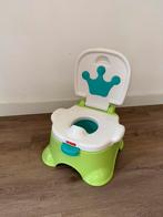 Fisher Price Koningklijk potje groen/blauw, Gebruikt, Overige typen, Standaard, Ophalen