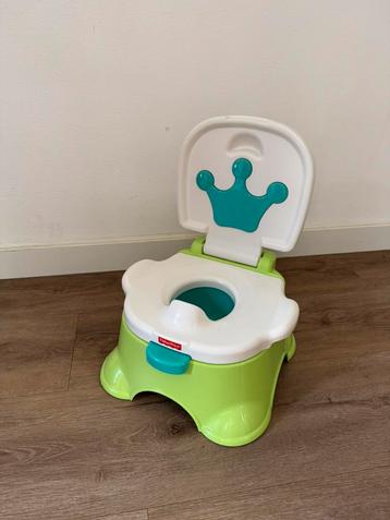 Fisher Price Koningklijk potje groen/blauw beschikbaar voor biedingen