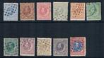 NVPH 19-29, Postzegels en Munten, Postzegels | Nederland, T/m 1940, Verzenden, Gestempeld