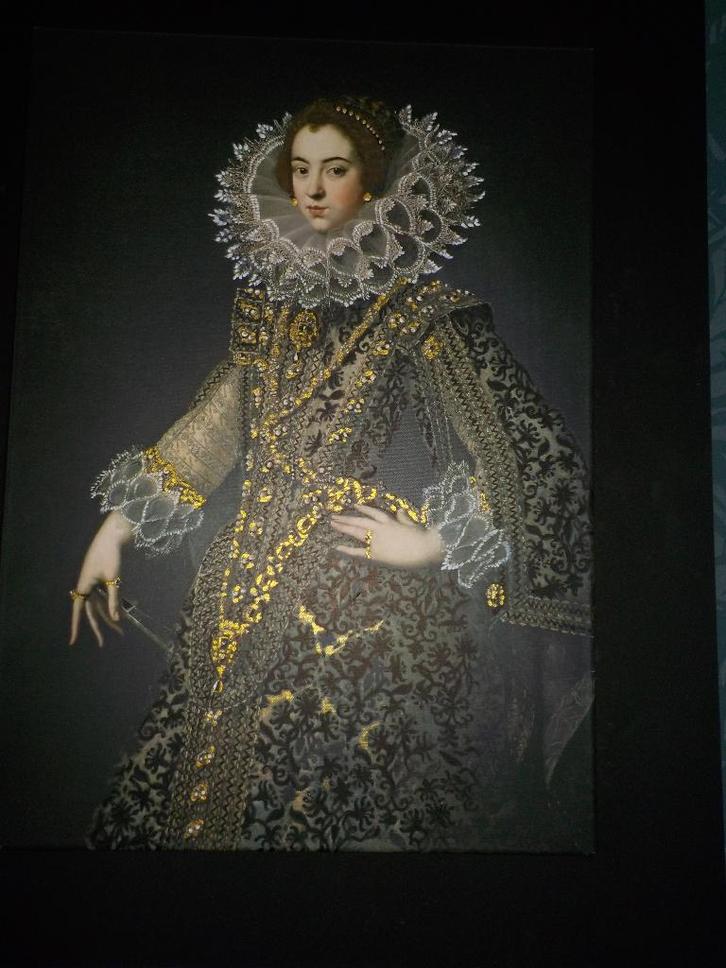 canvas schilderij 50/70, Huis en Inrichting, Woonaccessoires | Schilderijen, Tekeningen en Foto's, Zo goed als nieuw, Schilderij