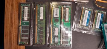 3x DDR2 Geheugen - 2x 512MB beschikbaar voor biedingen
