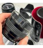 Hanimex mc f=28 52 7051686 + aico wider fisheye ser-vii 52mm, Ophalen of Verzenden, H, H, H