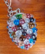 Vintage glazen druiventros hanglamp plafondlamp, Gebruikt, Ophalen of Verzenden, X, X