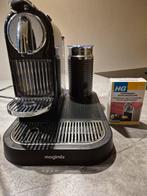 Nespresso Magimix met Aeroccino melkopschuimer, Ophalen, Gebruikt, Vaatwasserbestendig, Minder dan 1 liter