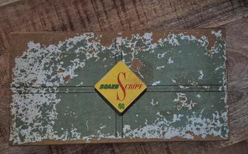 Vintage Scrabble Board Script Jumbo beschikbaar voor biedingen